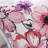 Full/queen Floral Comforter In Pink With Washable Feature For Asymmetrical Pattern