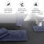 100% Cotton Bath Mat and Pedestal Mat Set-82359471
