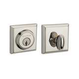 Traditional Square Single Cylinder Deadbolt