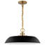 Luminaire suspendu en forme de dôme à 1 lumière Eddy-662161163-662161161