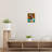 Bronze Metal Picture Frame with Mat