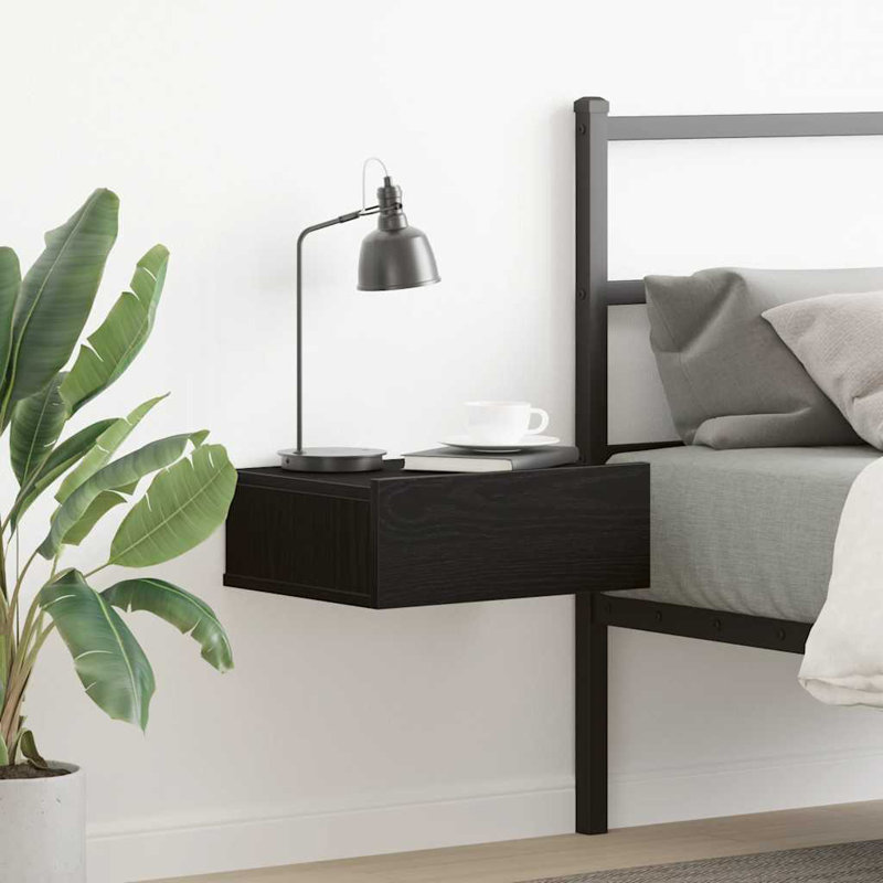 40cm W Manufactured Wood Bedside Table