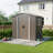 6 ft. x 5 ft. Metal Storage Shed with Window Panel-123384467-123384470