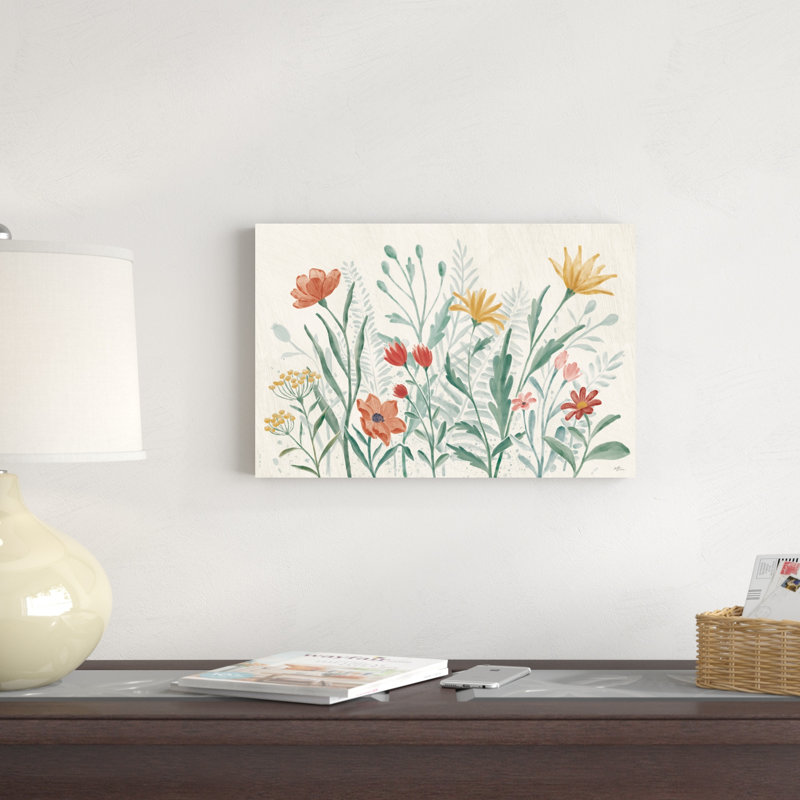 Wildflower Vibes I, H 12 po x l 18 po