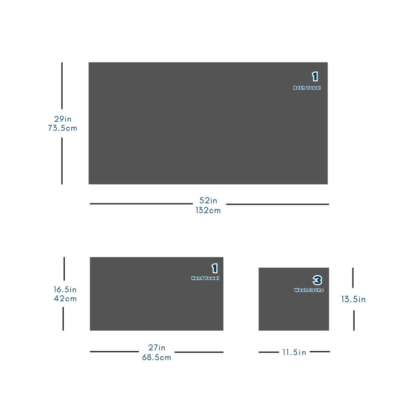 Ensemble complet pour chambre d'étudiant, lit simple TG et ensemble de salle de bain, Noir/gris