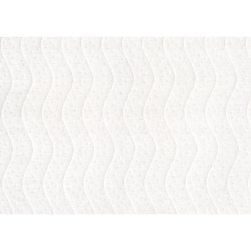 Grand sommier avec base en métal noir - Structure en tissu texturé avec 12 lattes, capacité de poids de 700 lb, assemblage facile, cadre de 8,5 po, surface de 700 lb, installation, 8,5 po