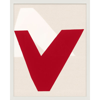 Elements In Red 1 Print
