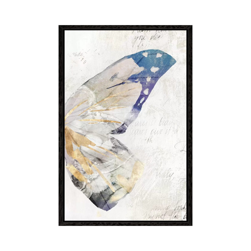 Butterfly Effect III by Isabelle Z - Print on Canvas, Black Framed, 152.5 cm H x 101.5 cm W