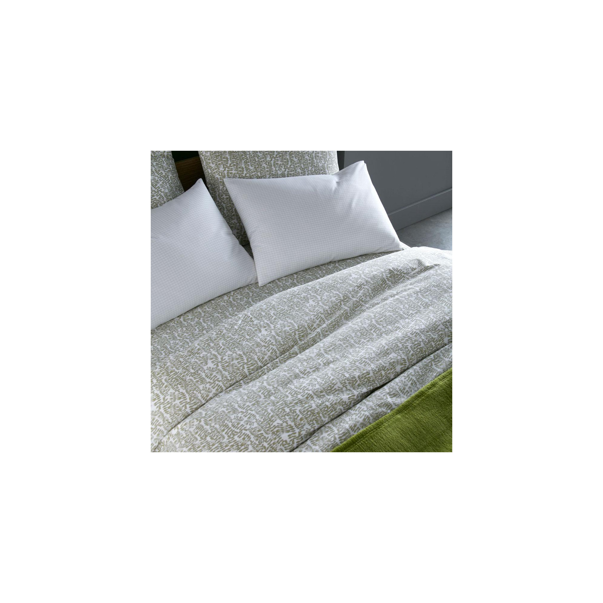 Fern Single Duvet Cover, King Duvet Cover, Olive