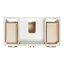 Base de meuble-lavabo simple 42 po Ariel Kelley-105988707