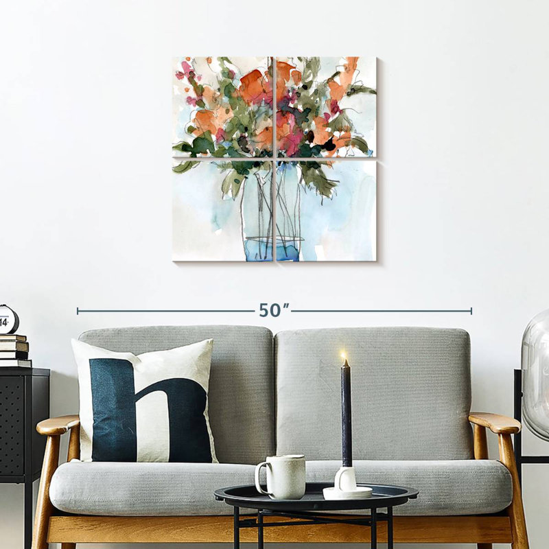 Nature morte Harnek Water Garden II, H 26 po x l 26 po