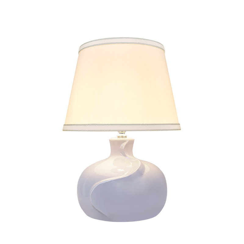 Lampe de table 14,5 ", Gris clair