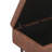 Shay 34"W Upholstered Vegan Leather Mid-Century Modern Small Lift-Top Coffee Table Storage Ottoman-1543949225