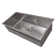 DuraSnow® ZLINE 36" Meribel Undermount Single Bowl Fingerprint Resistant Stainless Steel Kitchen Sink with Bottom Grid