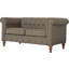 2 Seater Cotton Blend Loveseat