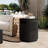 Outdoor Round Tank Cover Table With Vertical Fluted Design-305155166