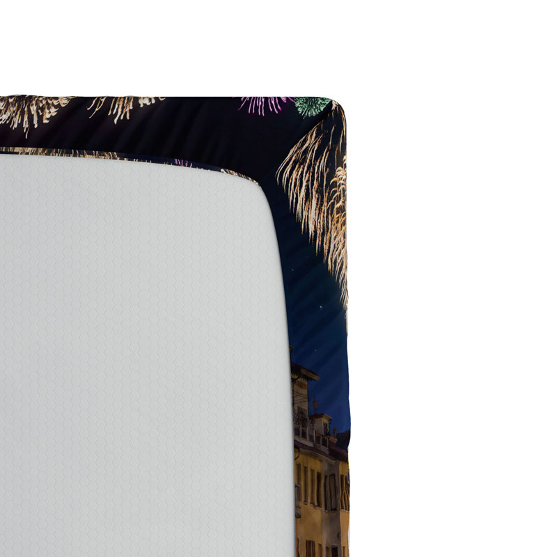Microfiber Fitted Sheet, Twin Fitted Sheet