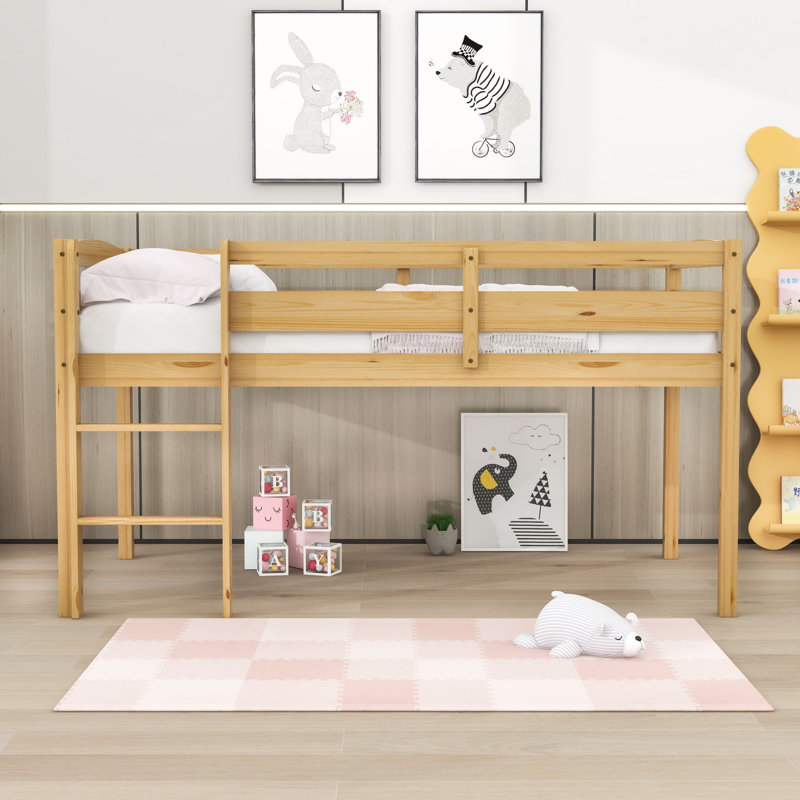 Lit mezzanine bas Efi par Harriet Bee, Noyer