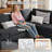 Jayanne 2 - Piece 85.5" Upholstered Chaise Sectional