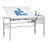 Cowie Adjustable Metal Base Drafting Table
