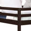 - Lit mezzanine simple - Structure en bois de pin massif, système de lattes, sans matelas, profondeur de 82 po simple / simple avec cadre, rangement, façade à droite, poids de 79 lb, garde