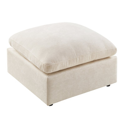 Upholstered Ottoman Module For Modular Sofa by Ebern Designs