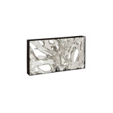 Cast Root Framed Console Table, Resin, Gray Wood Finish