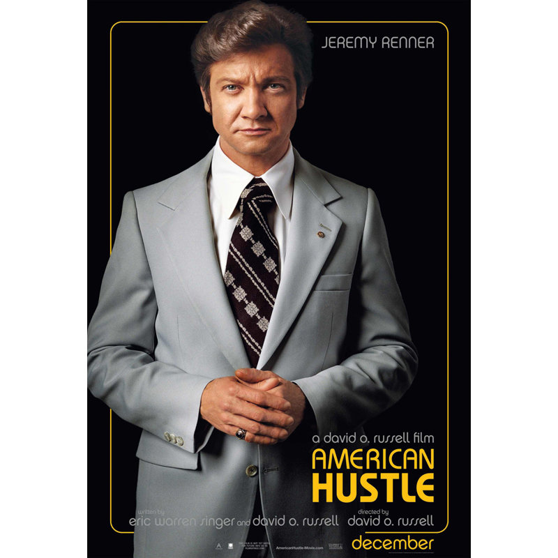 American Hustle, H 24 po x l 16 po