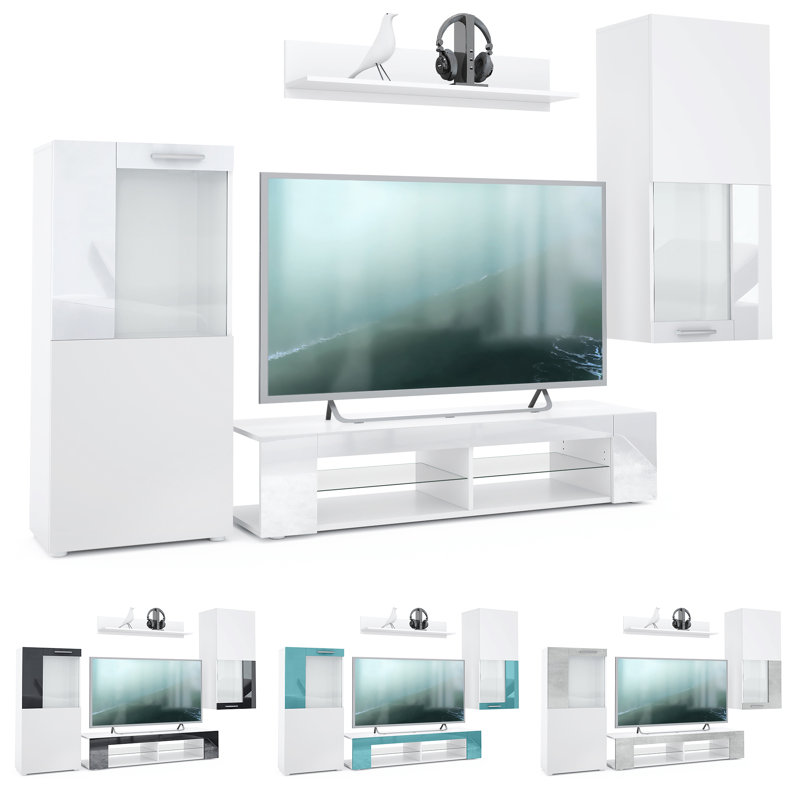 Killion Entertainment Unit, Avola anthracite/Black (matt)