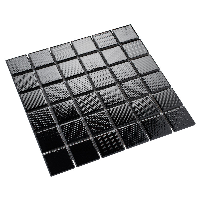 Celadon 1.84" x 1.84" Porcelain Grid Mosaic Wall & Floor Tile