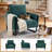 Upholstered Armchair Modern Accent Chair Chenille Fabric-1314312111