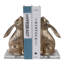 Figurine lapin Modern Bookends avec finition métallique