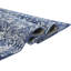 Navy Traditional Easy To Clean Floral Rug For Dining Room-785256338-785256339