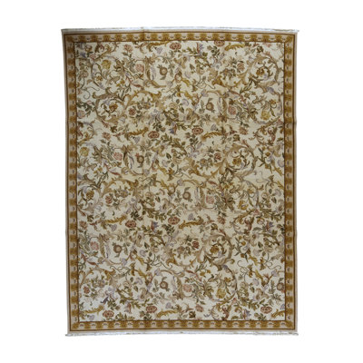 Hand-Knotted High-Quality Area Rug
