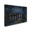 «The Starry Night over the Rhone» par Vincent Van Gogh - reproduction d'art sur toile tendue-2031558171-2062349753