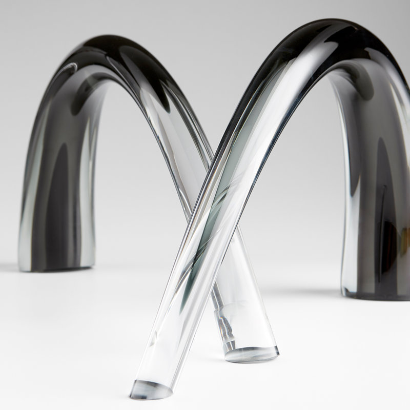 Vault Abstract Figurines & Sculptures, 11.75" H x 26.75" W x 4.5" D