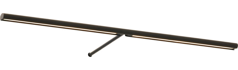 Plural Dome Picture Light, Bronze, 0.5" H x 24" W x 8.9" D, 17.4