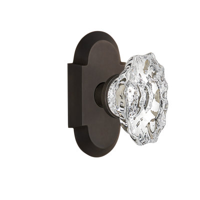 Cottage Plate with Chateau Door Knob