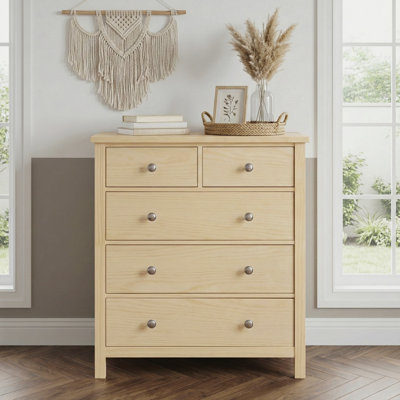 Modern Contemporary 5-Drawer Storage Chest,for Bedroom, Living Room, Hallway