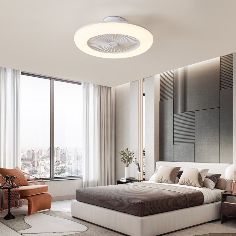 Ventilateur de plafond encastré avec lumières