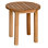 Canterbury 20" Teak Outdoor Tall Round Side Table