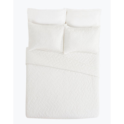 Ensemble de couvre-lit en coton Dream Weaver