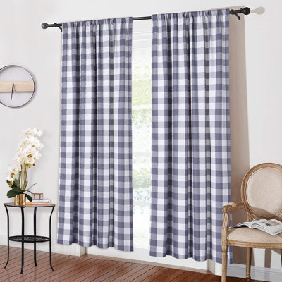 Panneaux de rideaux pour rideaux semi-transparents avec œillets de salon