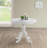 Classic White 30-Inch Round Dining Table with Space-Saving Pedestal Base-1040644832-990019182