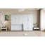 Grand lit escamotable mural avec placard
