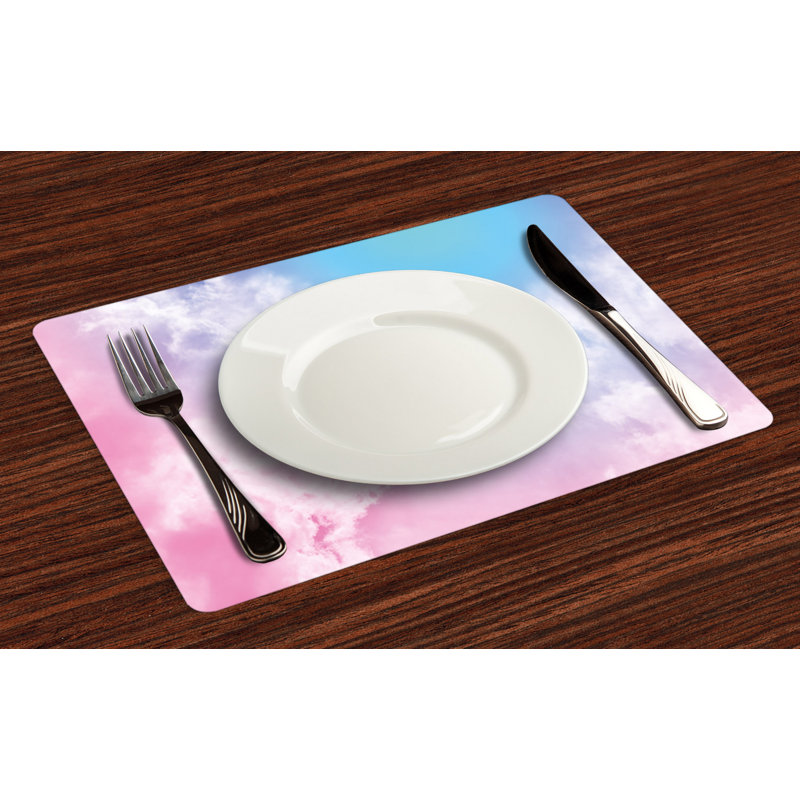 Polyester Abstract Rectangle Placemat