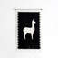 Llama Sheep Wool Handwoven Tapestry, Aged Bronze Wall Mount, Terracota-160826989