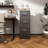 3 Drawer File Cabinet With Lock Metal Vertical File Cabinet Office Home, A4 Legal/Letter Size Narrow File Cabinet Locked,Assembly Required-1817623736