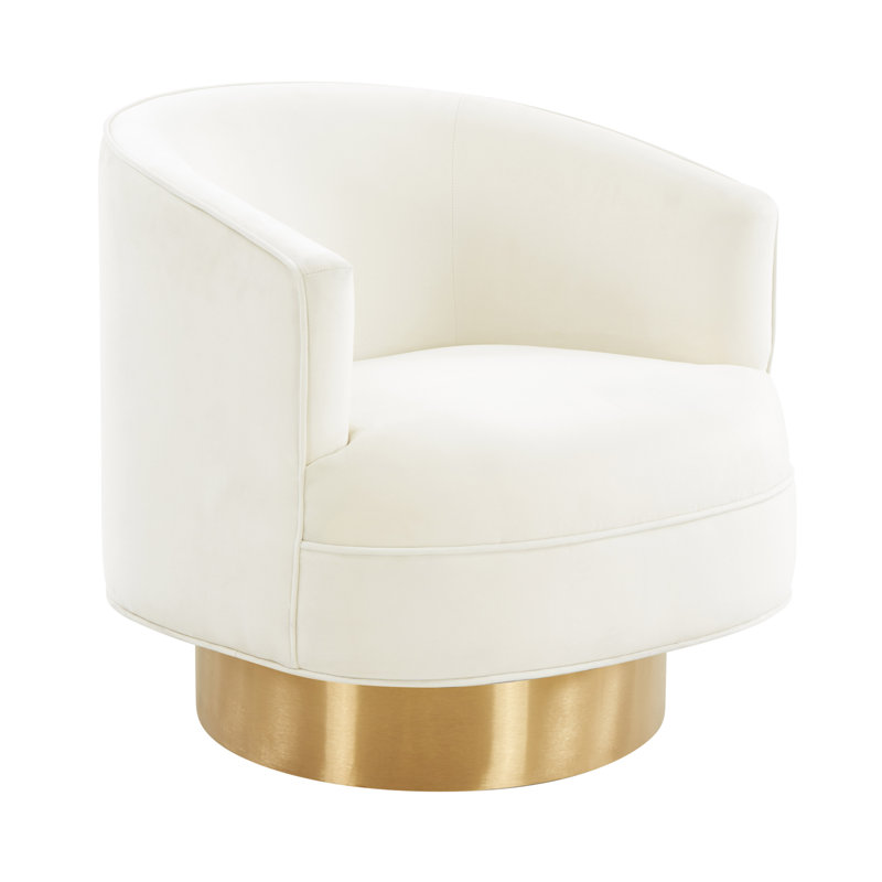 Velvet Barrel Chair