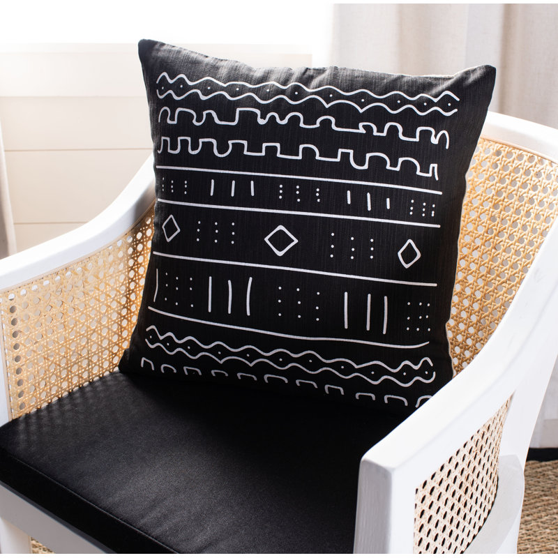 Rila Linen Reversible Throw Pillow